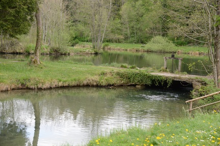 Domaine de Sommedieue - Cascade linking a couple ponds